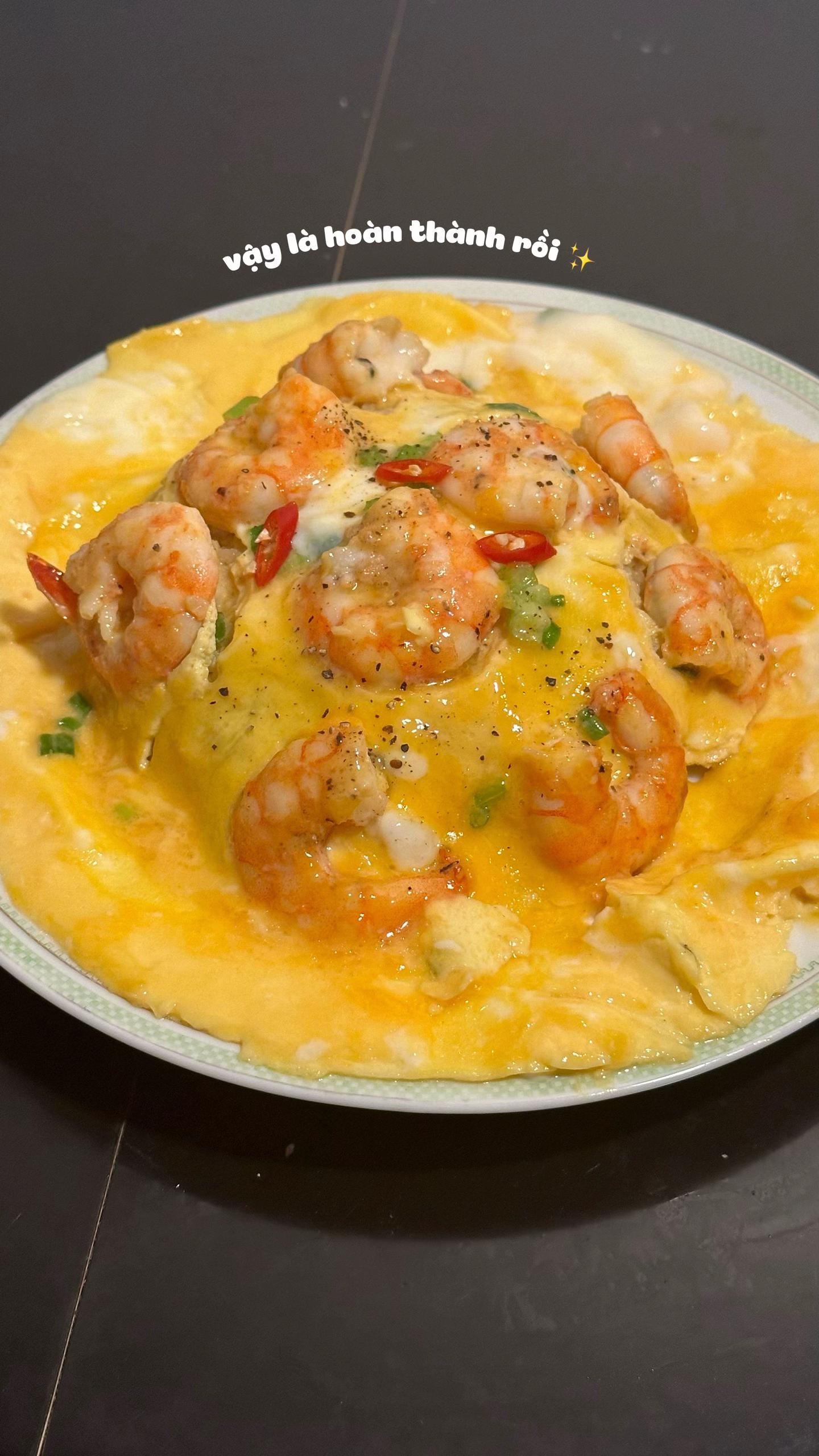 Cơm Tôm Phủ Trứng 🍳🦐
