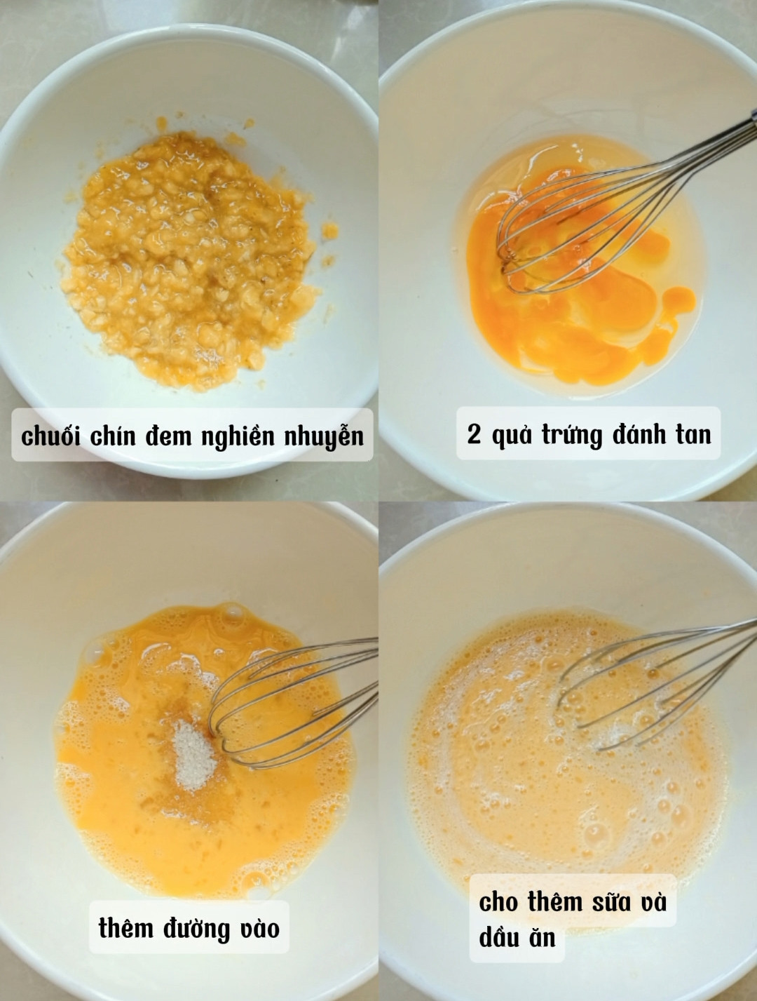 Công thức bánh chuối siêu ngonnn😝