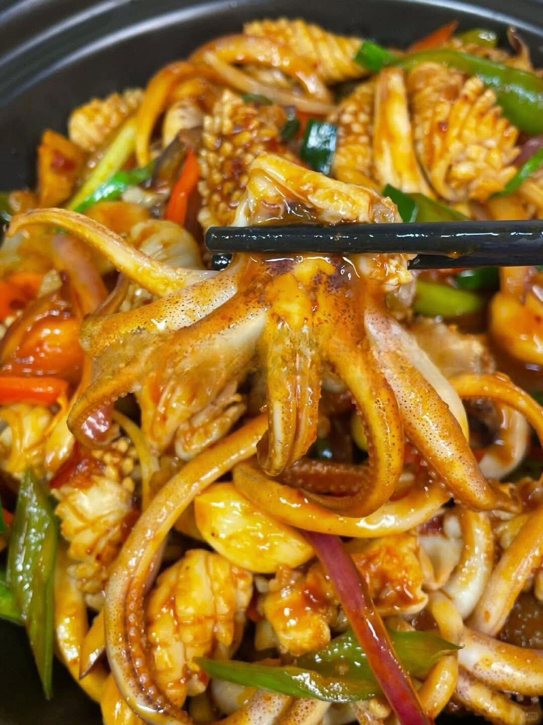 CÔNG THỨC MỰC CHIÊN SẢ ỚT 🫑🌶️ Cả nhà đều ghiền 😋😋