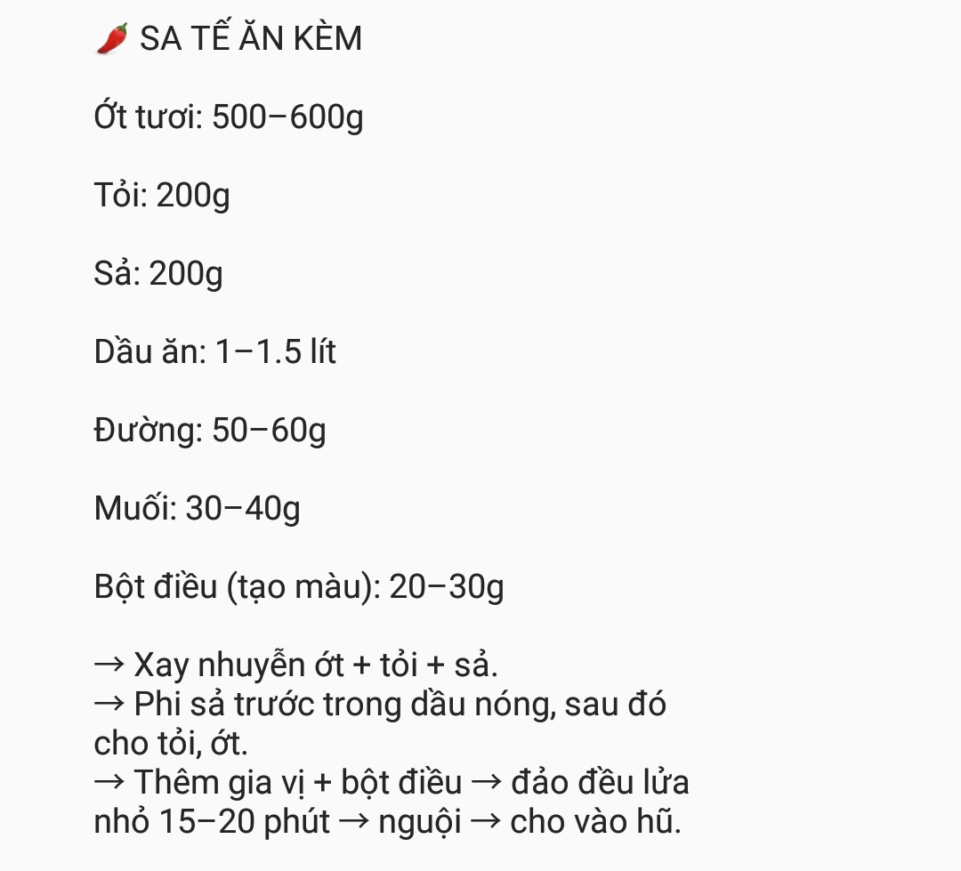 Công thức nước dùng Hủ Tíu Gỏ