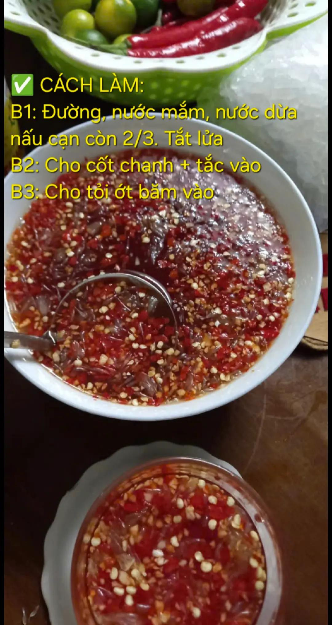 CÔNG THỨC NƯỚC MẮM NGON BẤT BẠI