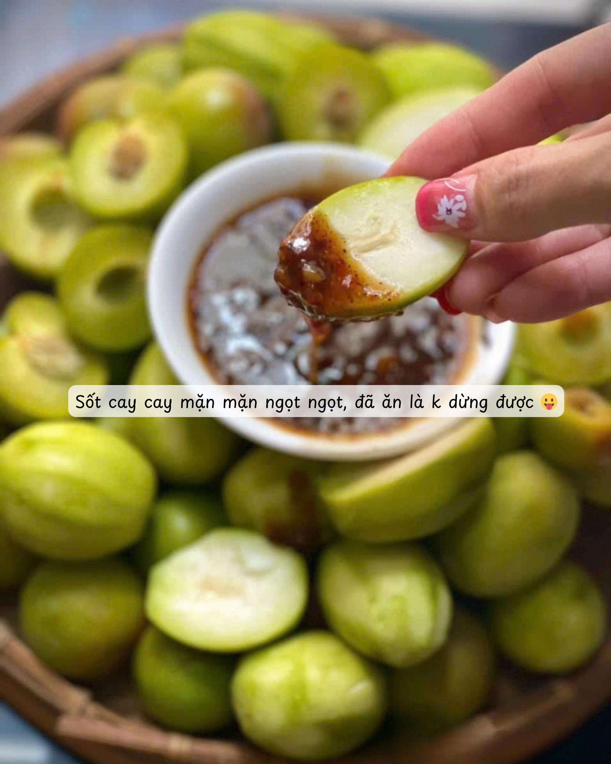 Công thức sốt chấm trái cây