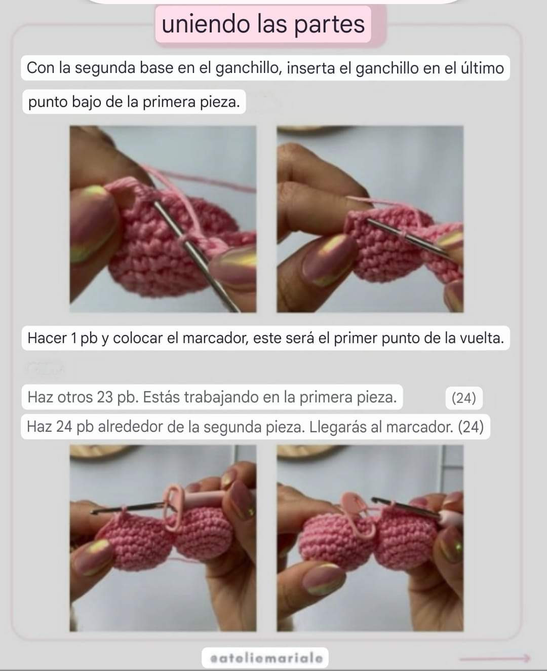 Corazones de Amigurumi: Patrón Gratuito para Tejer con Amor
