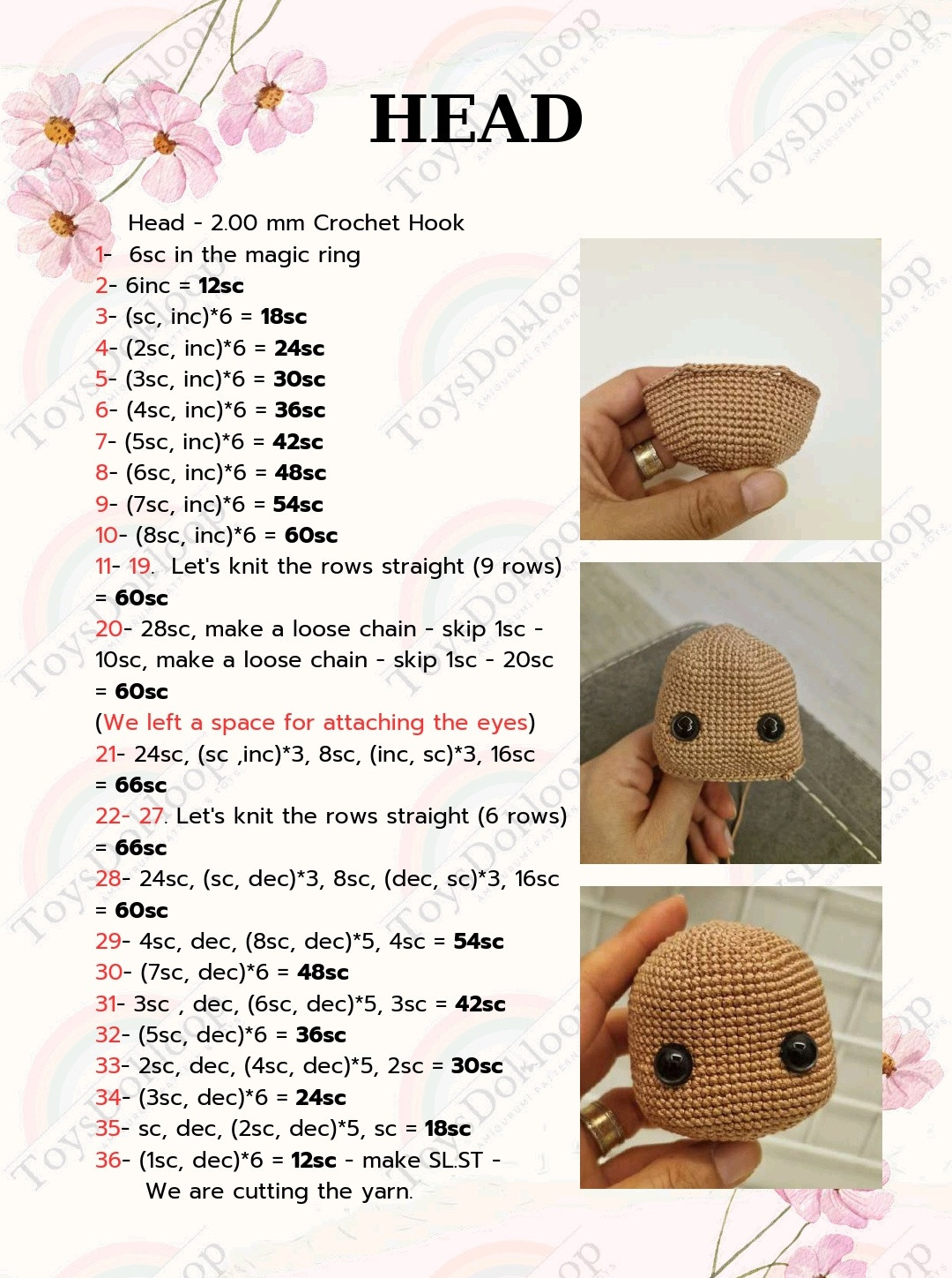 Create a Cute Crochet Doll with Colorful Overalls Pattern