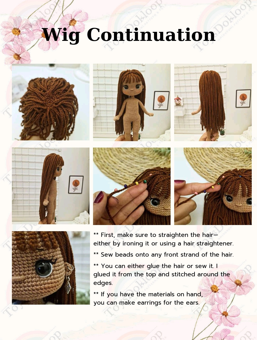 Create a Cute Crochet Doll with Colorful Overalls Pattern