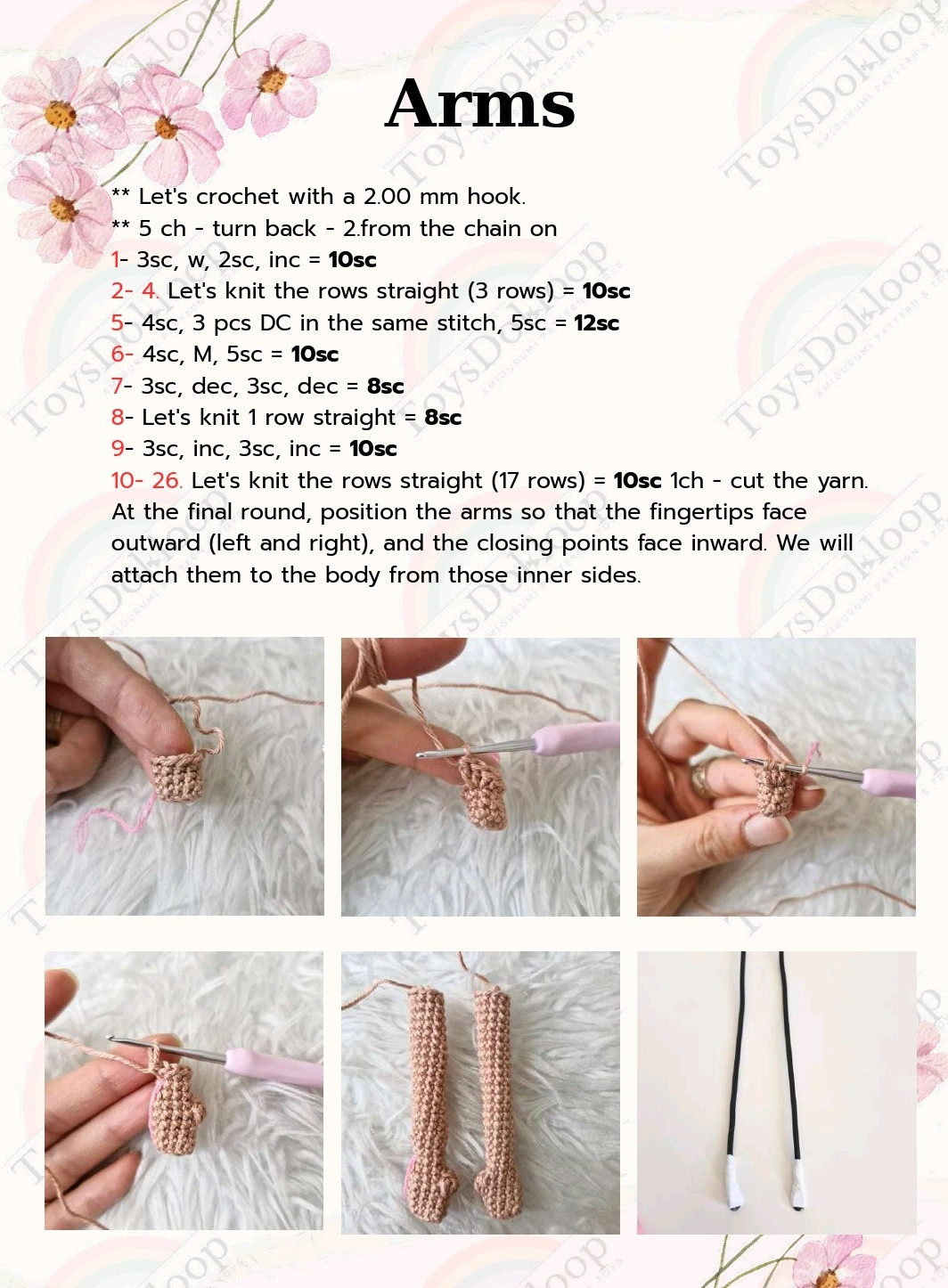 Create a Cute Crochet Doll with Colorful Overalls Pattern