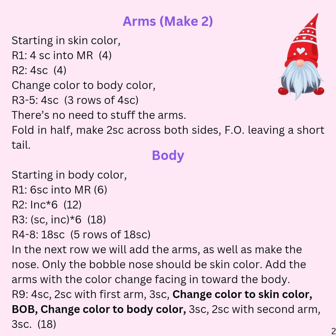 Create Adorable No-Sew Gnomes with Free Crochet Pattern