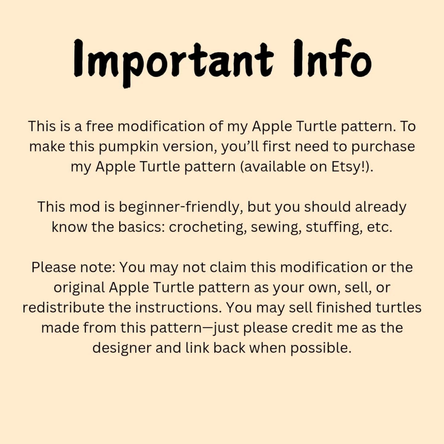 Create Adorable Pumpkin and Apple Turtle Amigurumi for Fall