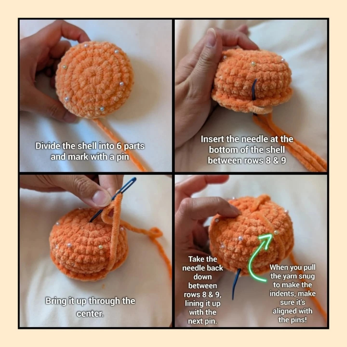 Create Adorable Pumpkin and Apple Turtle Amigurumi for Fall