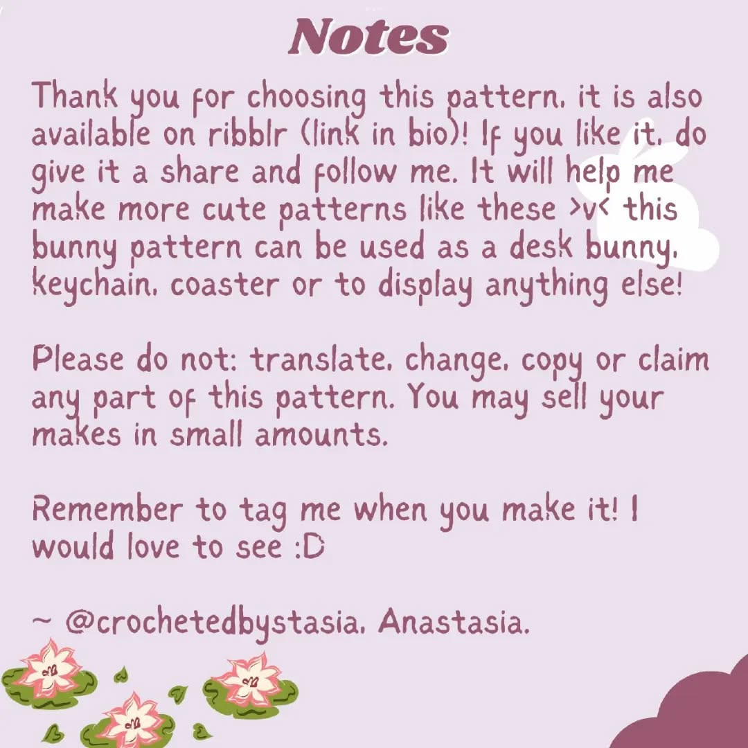 Create Your Own 3-in-1 Lotus Bunny Crochet Masterpiece