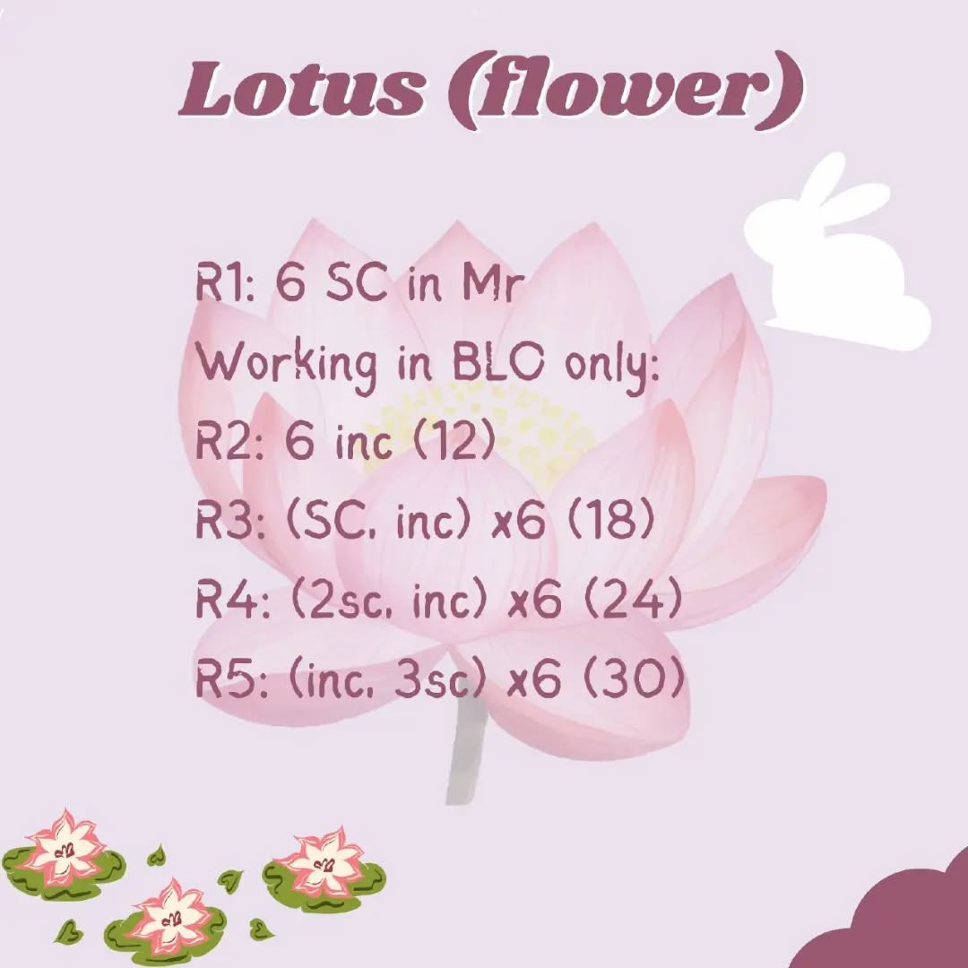 Create Your Own 3-in-1 Lotus Bunny Crochet Masterpiece