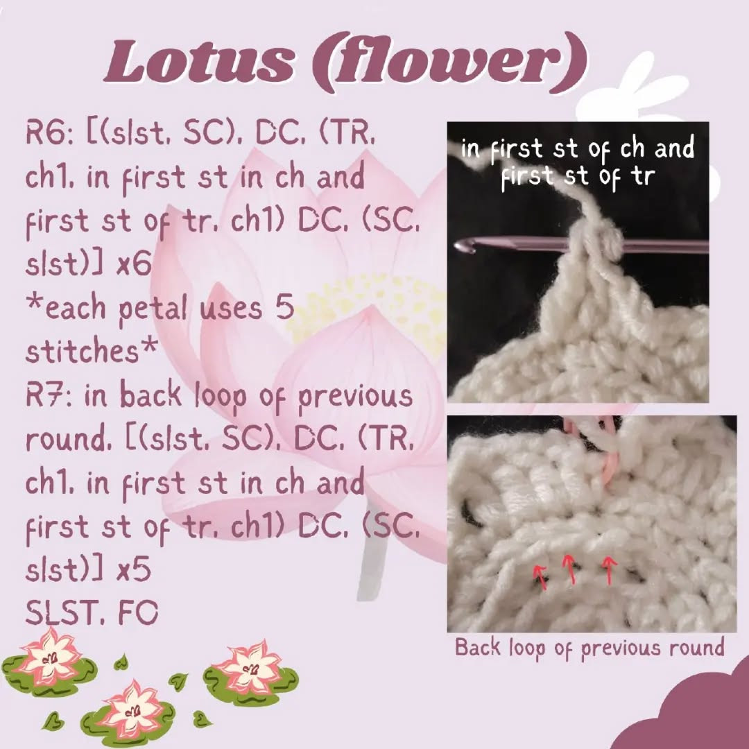 Create Your Own 3-in-1 Lotus Bunny Crochet Masterpiece