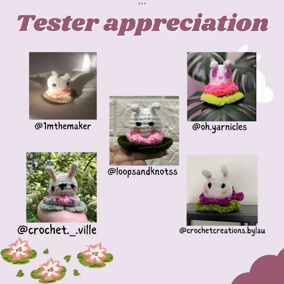 Create Your Own 3-in-1 Lotus Bunny Crochet Masterpiece