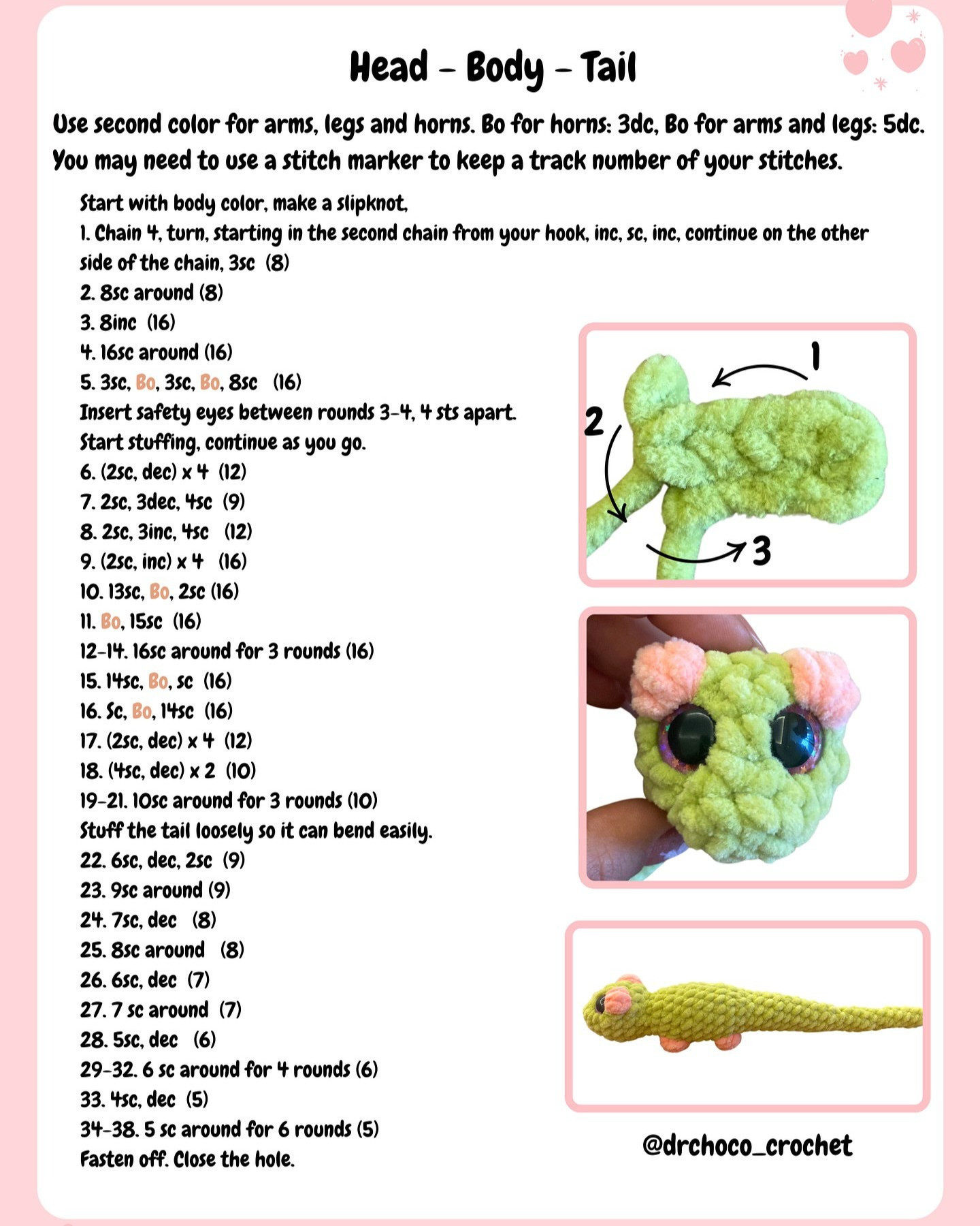 Create Your Own Adorable Mini Dragon with This Free Crochet Pattern