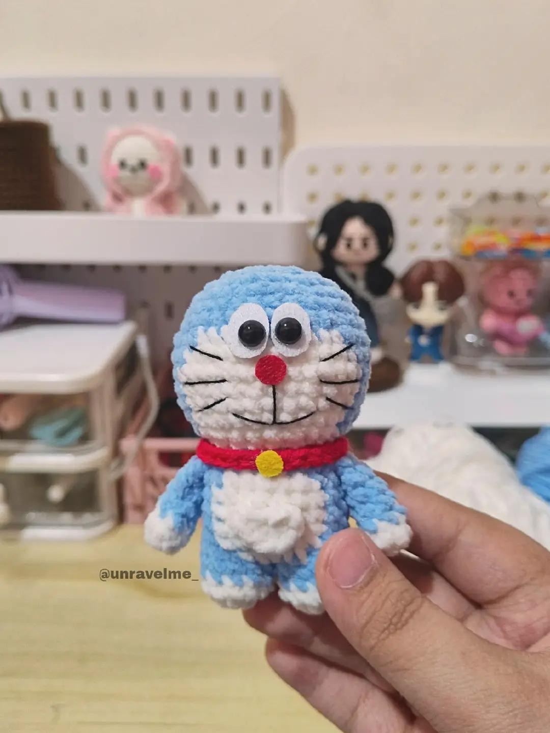 Create Your Own Crochet Doraemon with This Free Pattern
