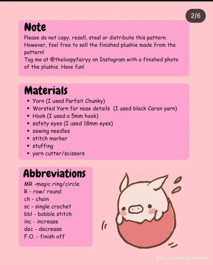 Create Your Own Squishy Pig with This Free Crochet Pattern