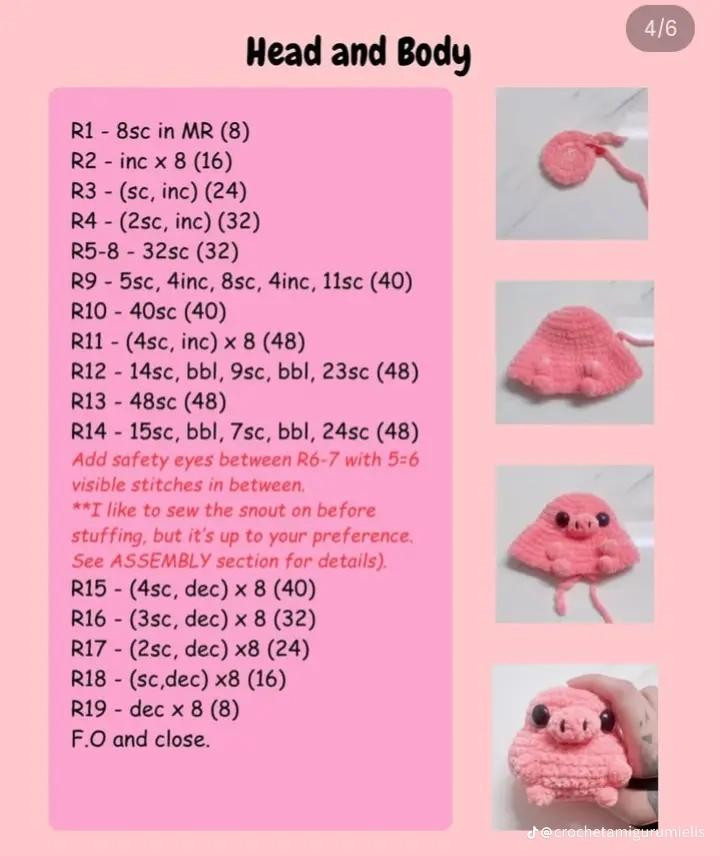 Create Your Own Squishy Pig with This Free Crochet Pattern