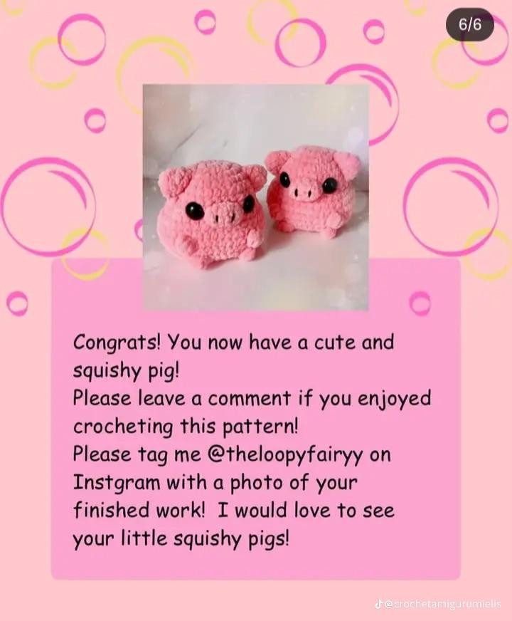 Create Your Own Squishy Pig with This Free Crochet Pattern