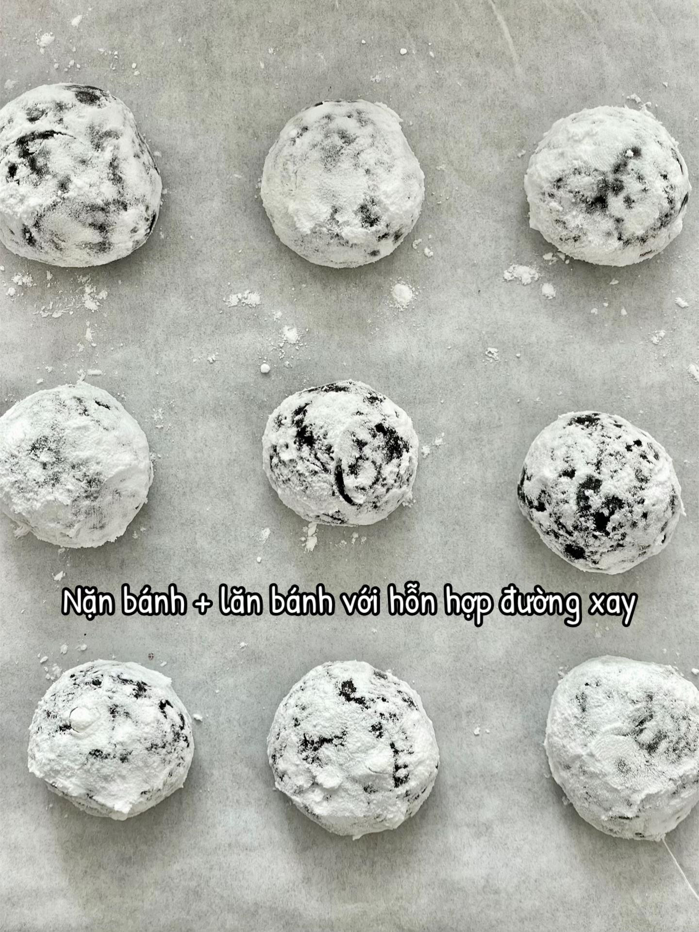 Crinkle cookies
