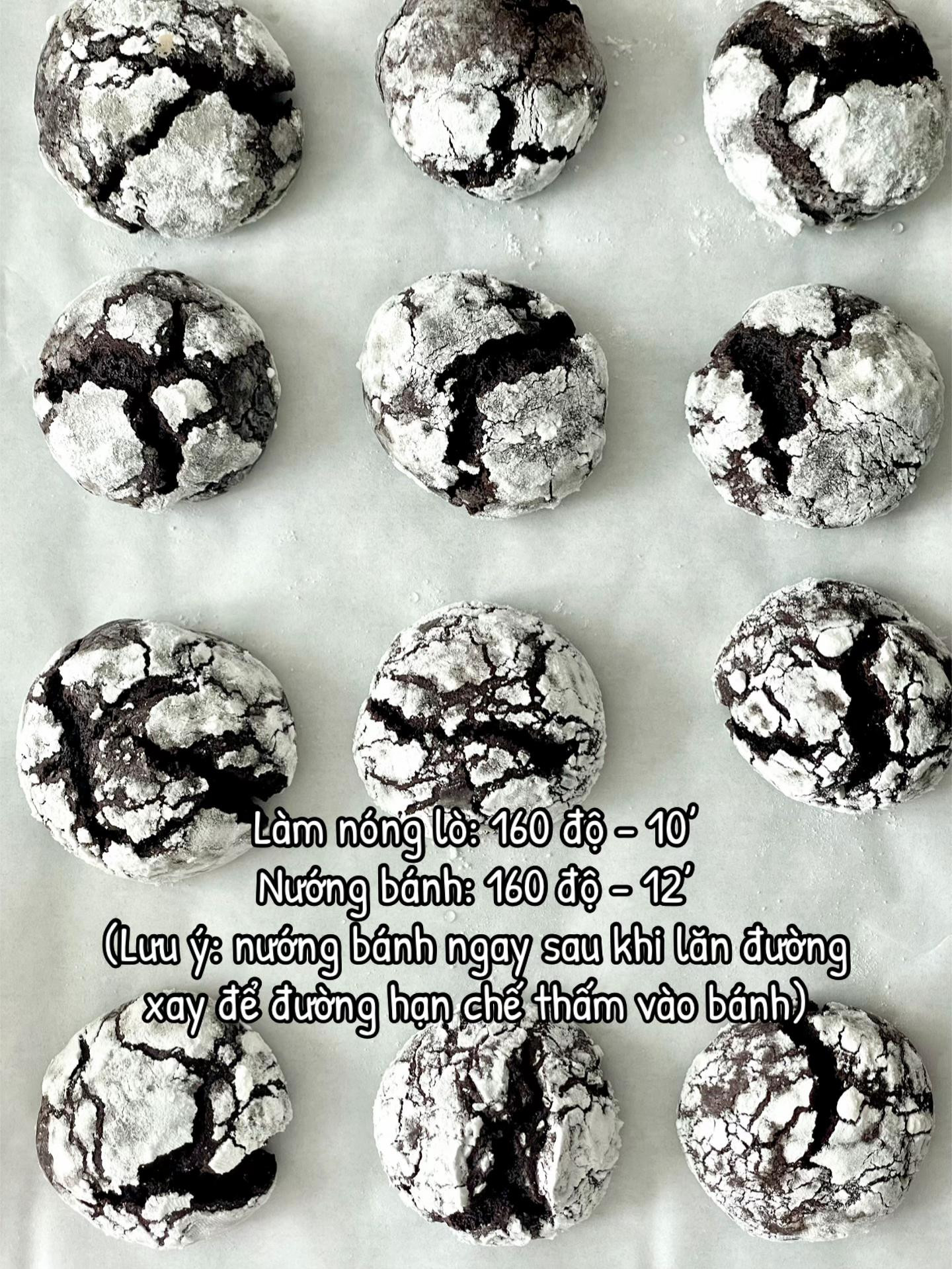Crinkle cookies