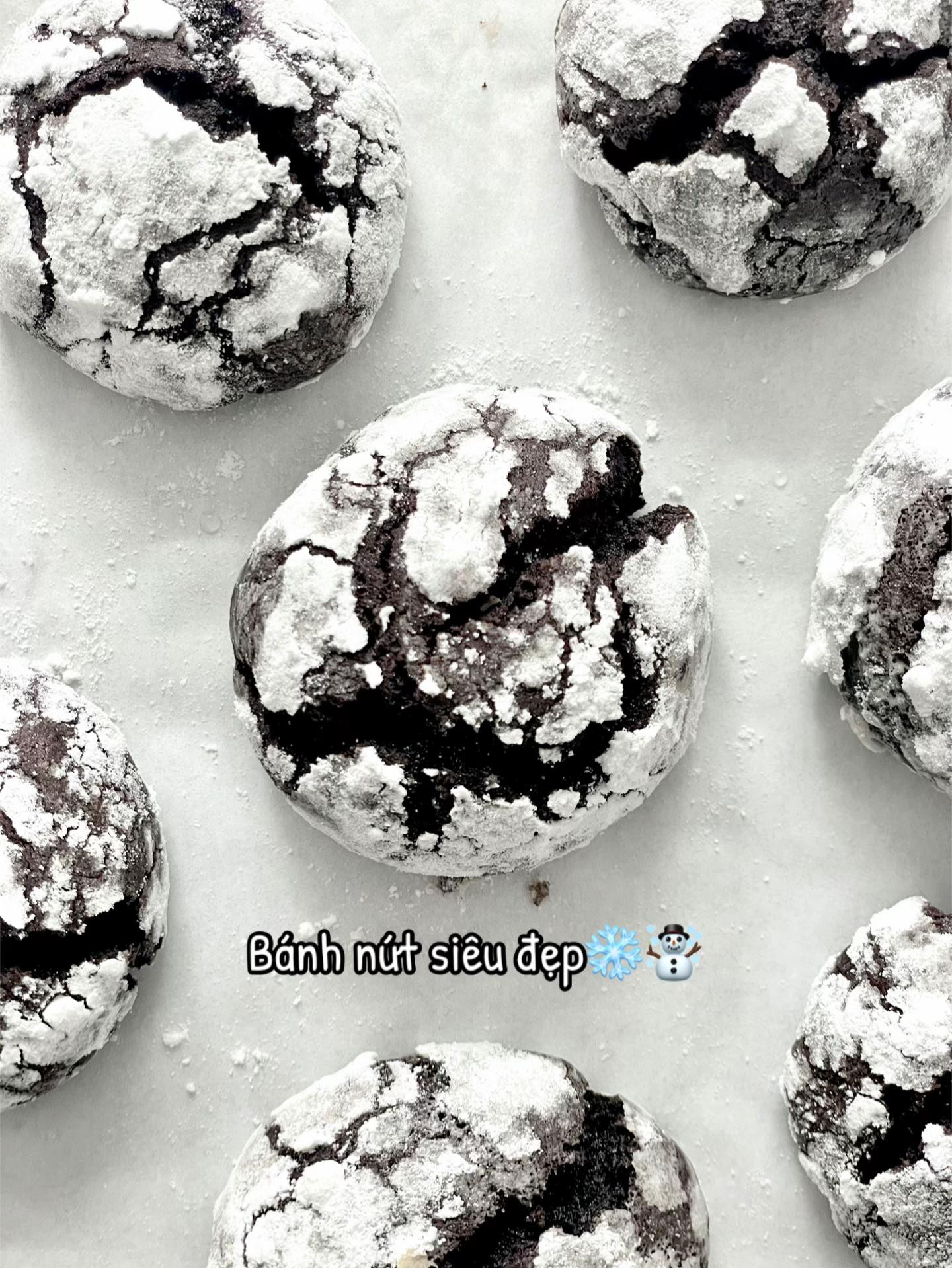 Crinkle cookies