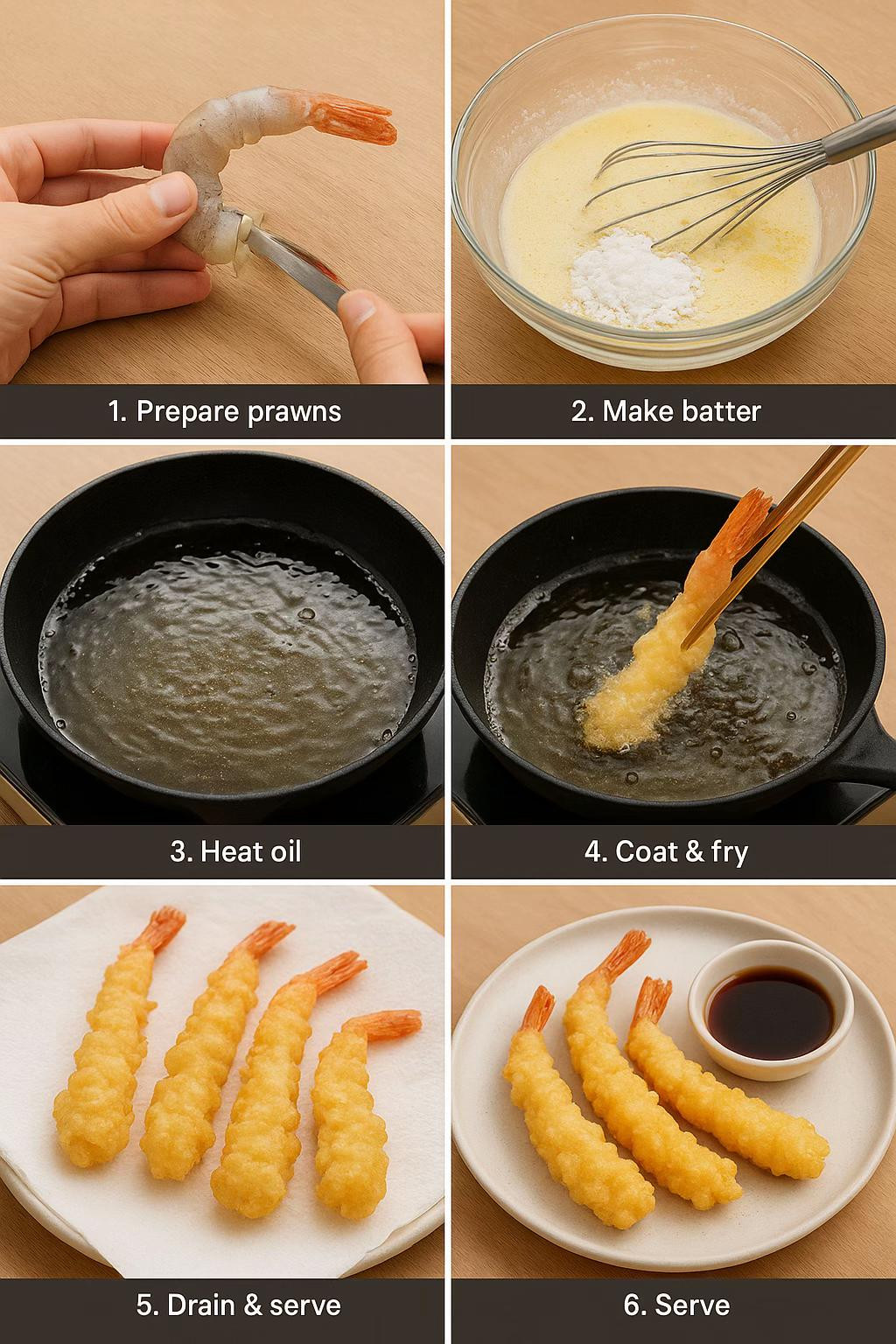 Crispy Prawn Tempura 🍤