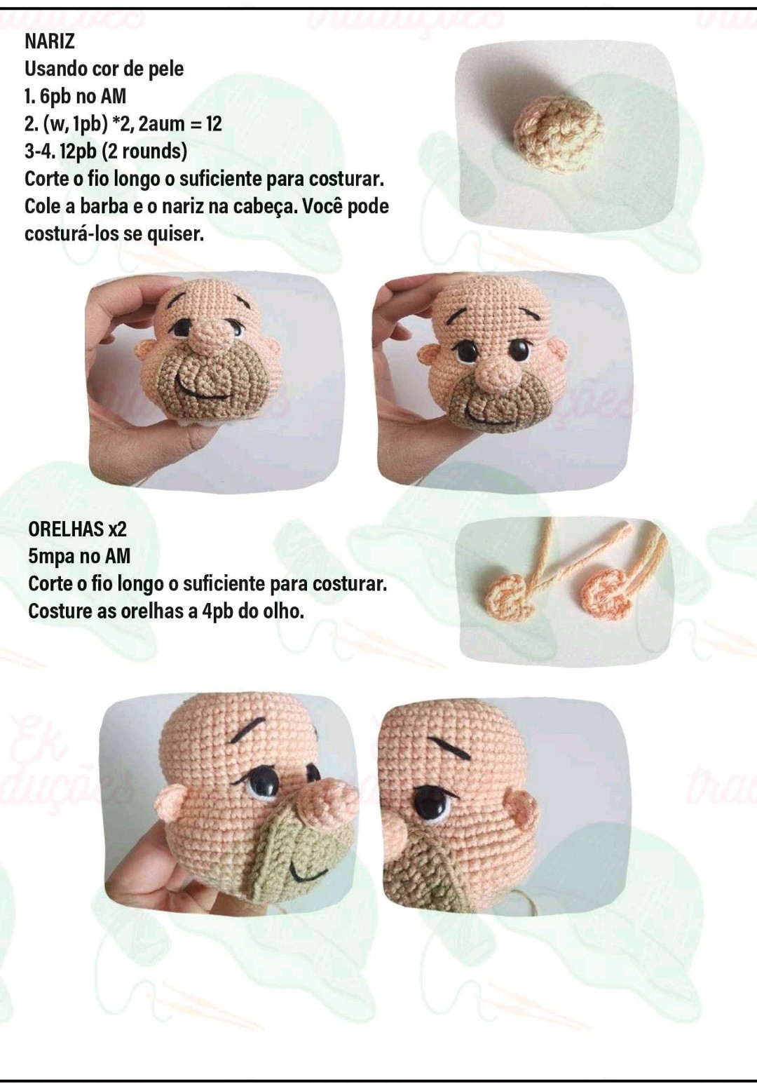 Crochê Amigurumi: Crie o Pedro dos Flintstones Grátis