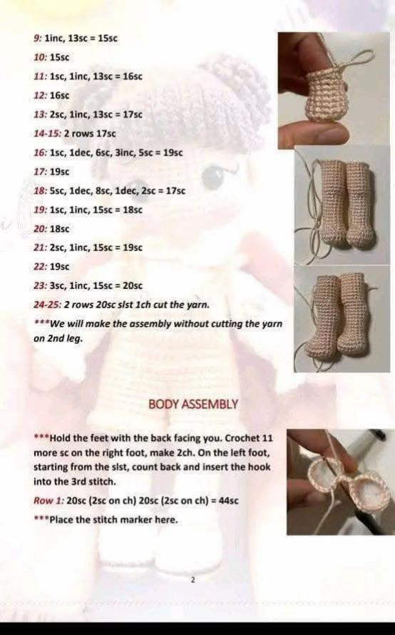 Crochet Amigurumi Doll with Balloons Pattern Tutorial