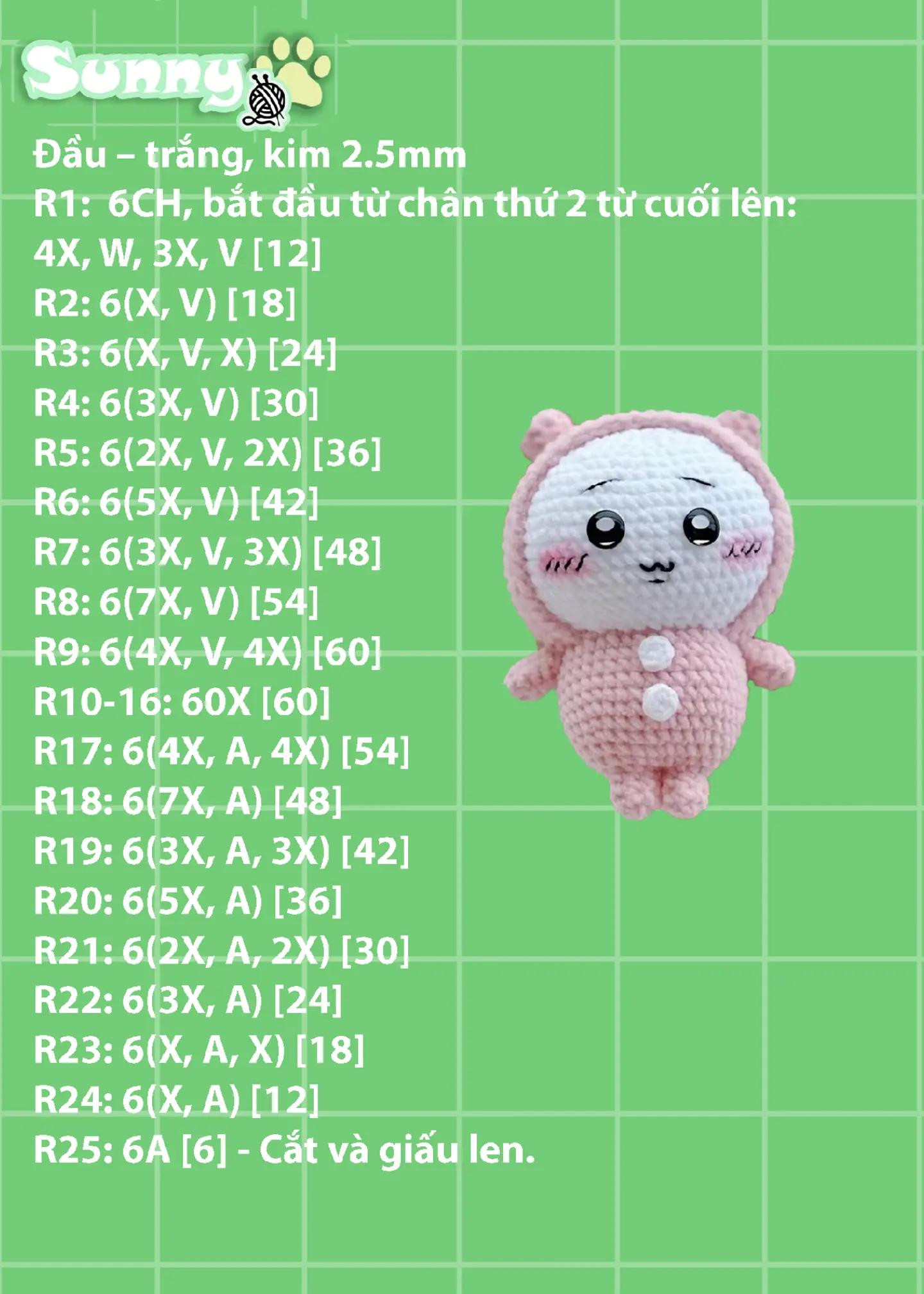 crochet chiikawa