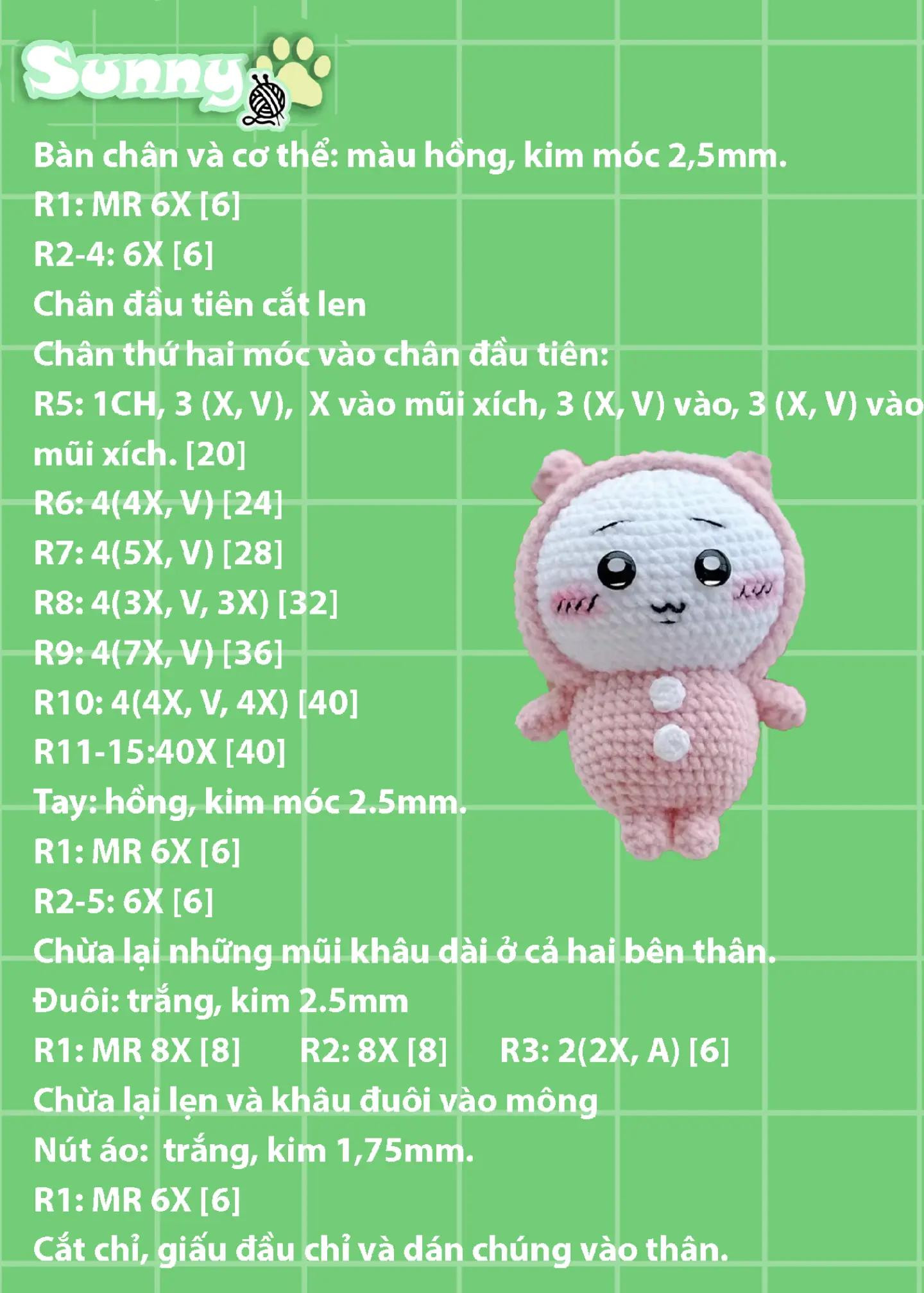 crochet chiikawa