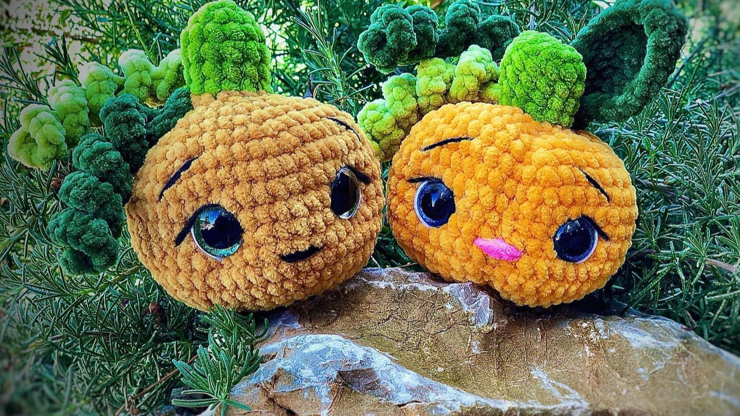 Crochet Cute Pumpkin Characters for Halloween Fun