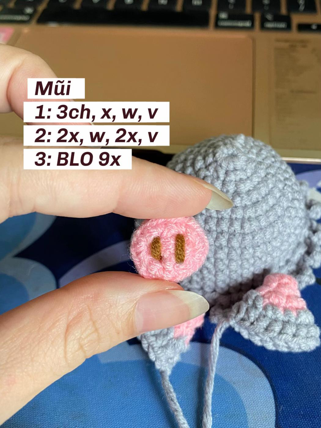 Crochet Inosuke Hat