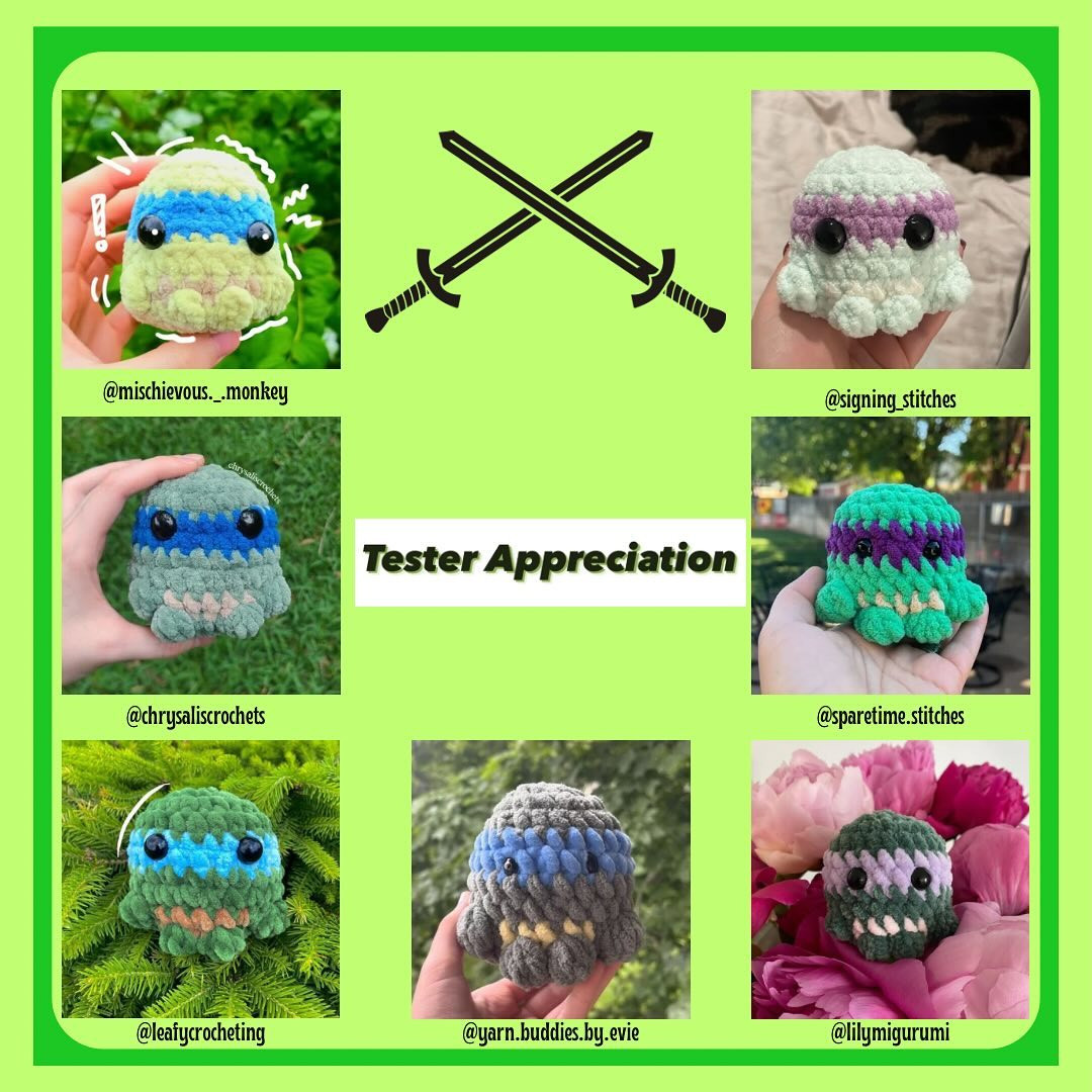 Crochet Your Own Adorable Chubby Turtles with This Free Pattern
