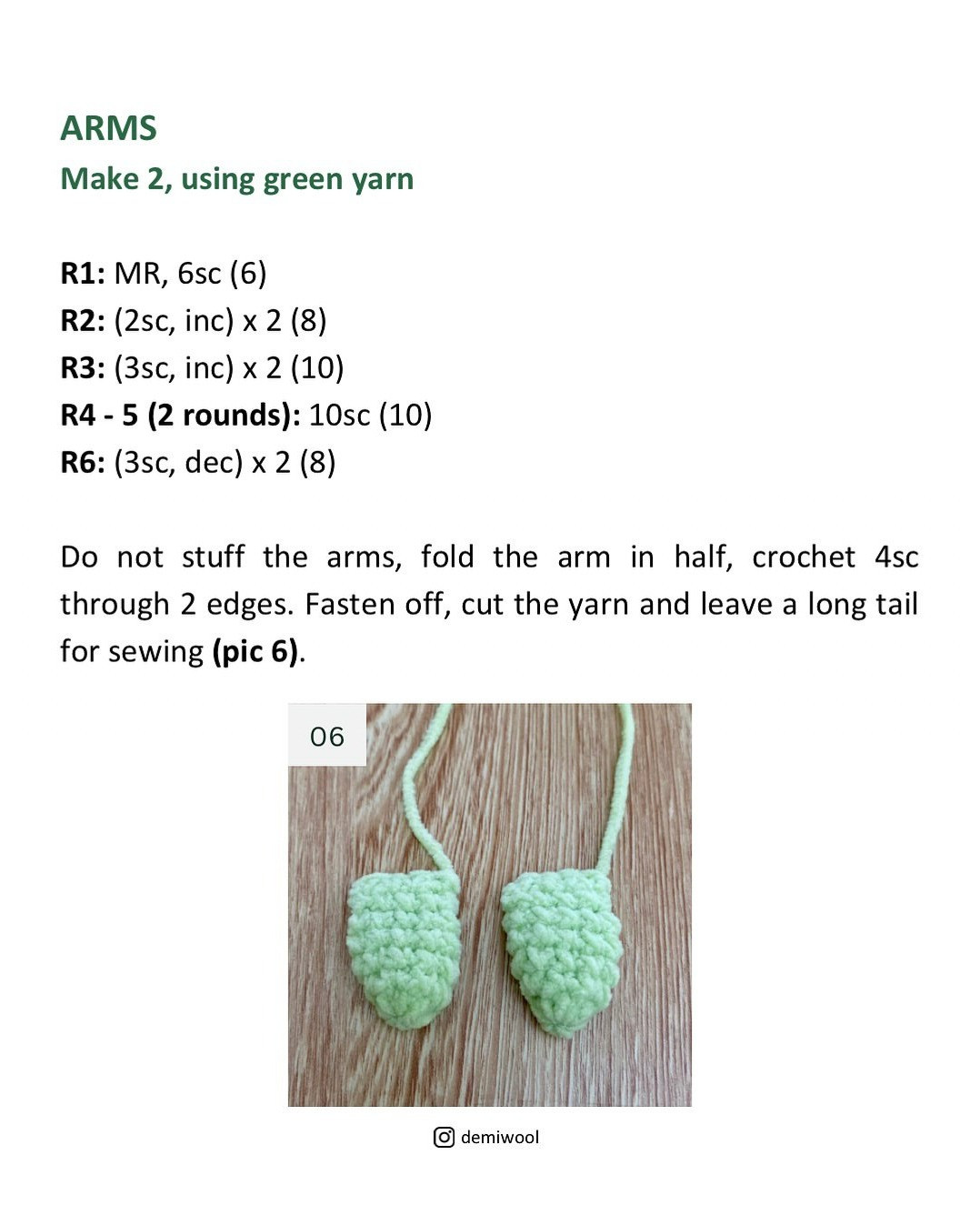 Crochet Your Own Adorable Green Monster with This Free Pattern