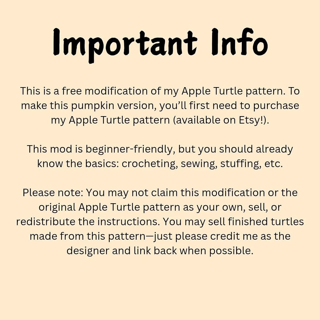 Crochet Your Own Adorable Pumpkin and Apple Turtles for Fall