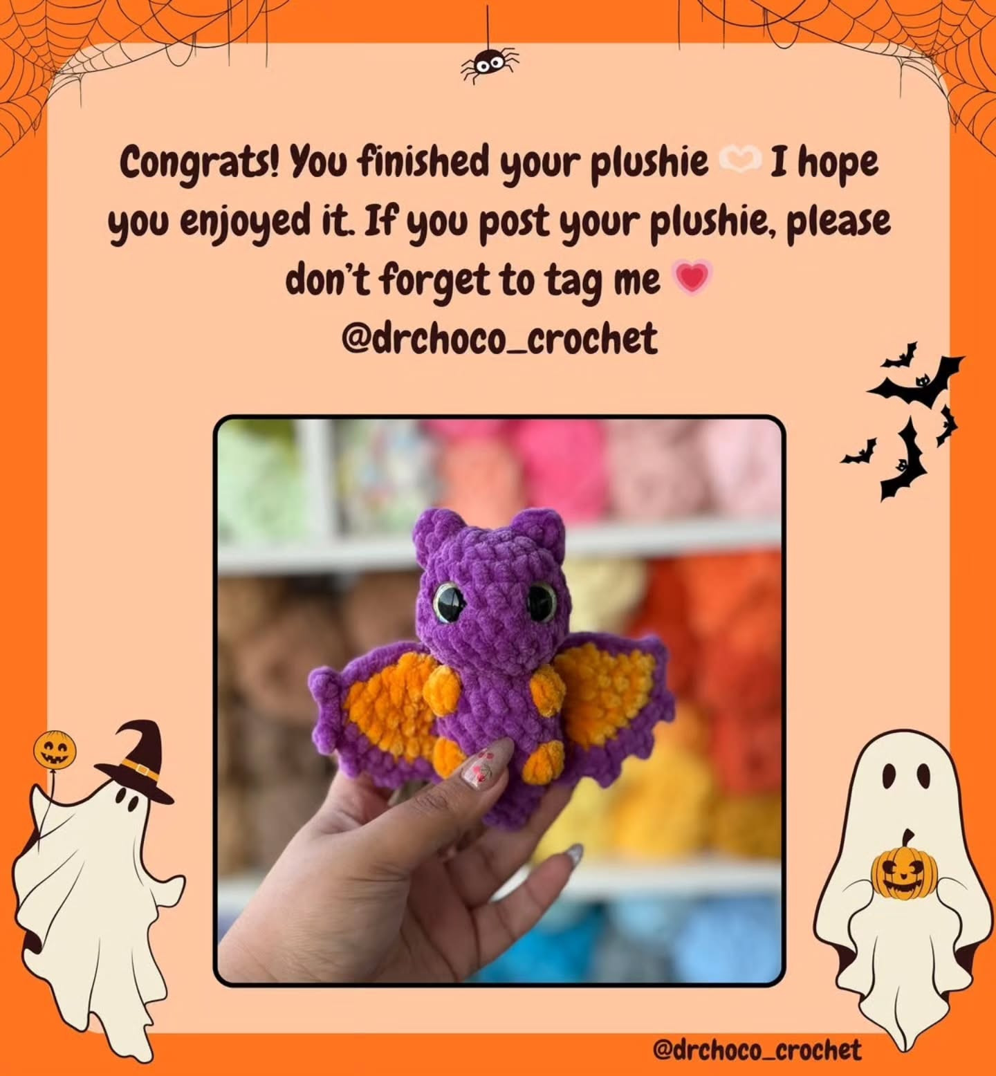 Crochet Your Own Cute Bat with This Free Halloween Pattern