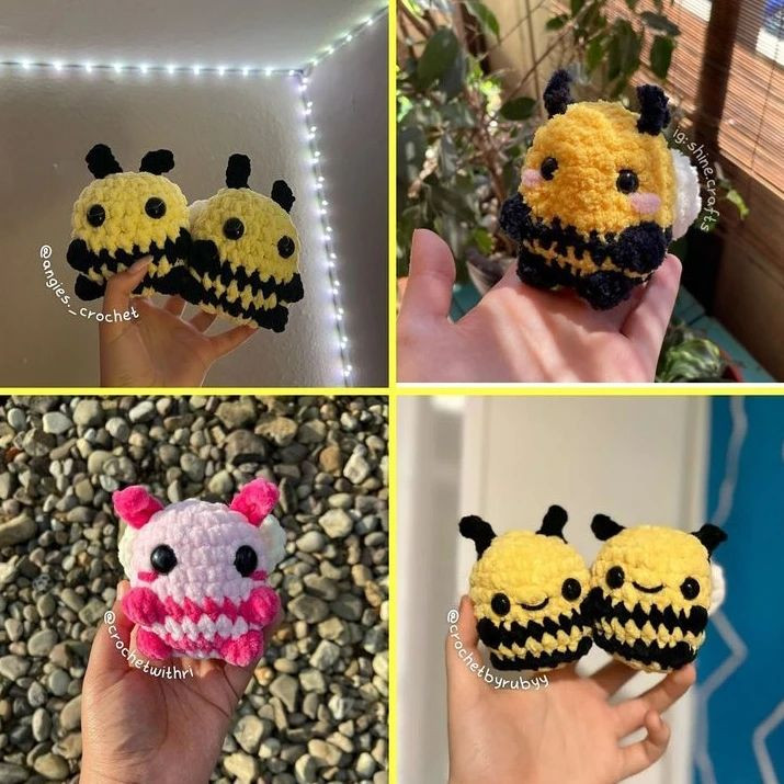 Crochet Your Own Cute Bee with This Free Pattern