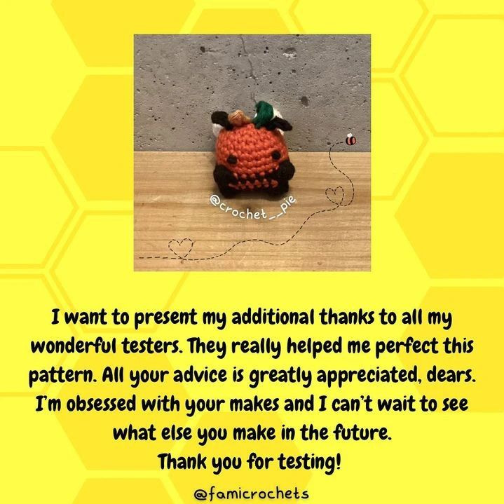 Crochet Your Own Cute Bee with This Free Pattern