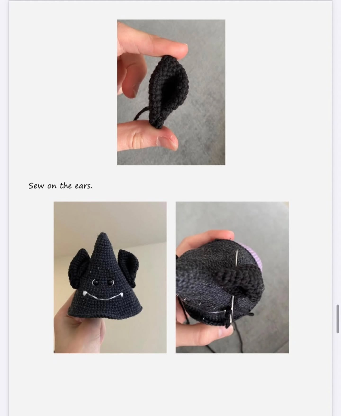 Cute Crochet Bat Pattern for Beginners and Amigurumi Lovers