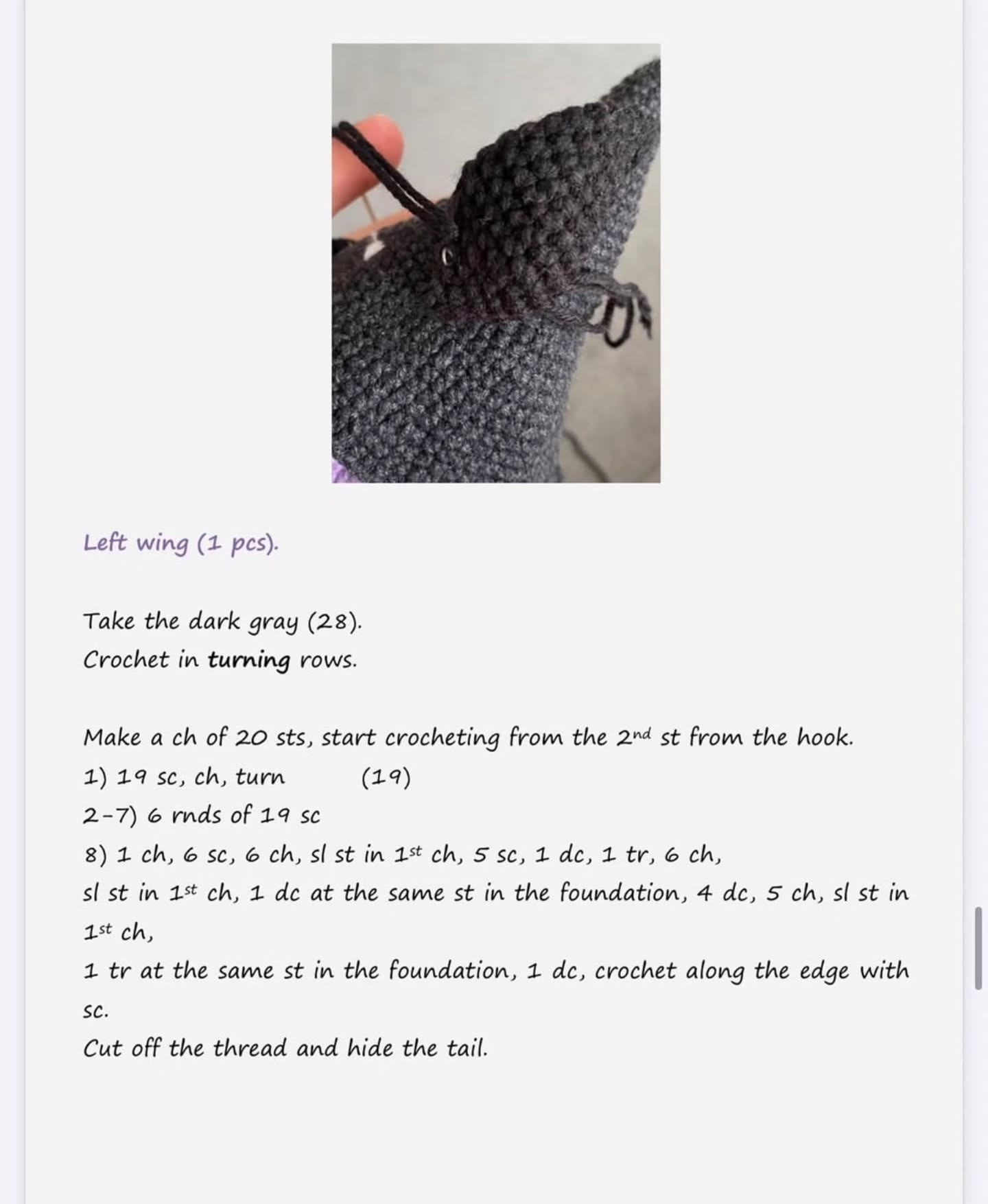 Cute Crochet Bat Pattern for Beginners and Amigurumi Lovers