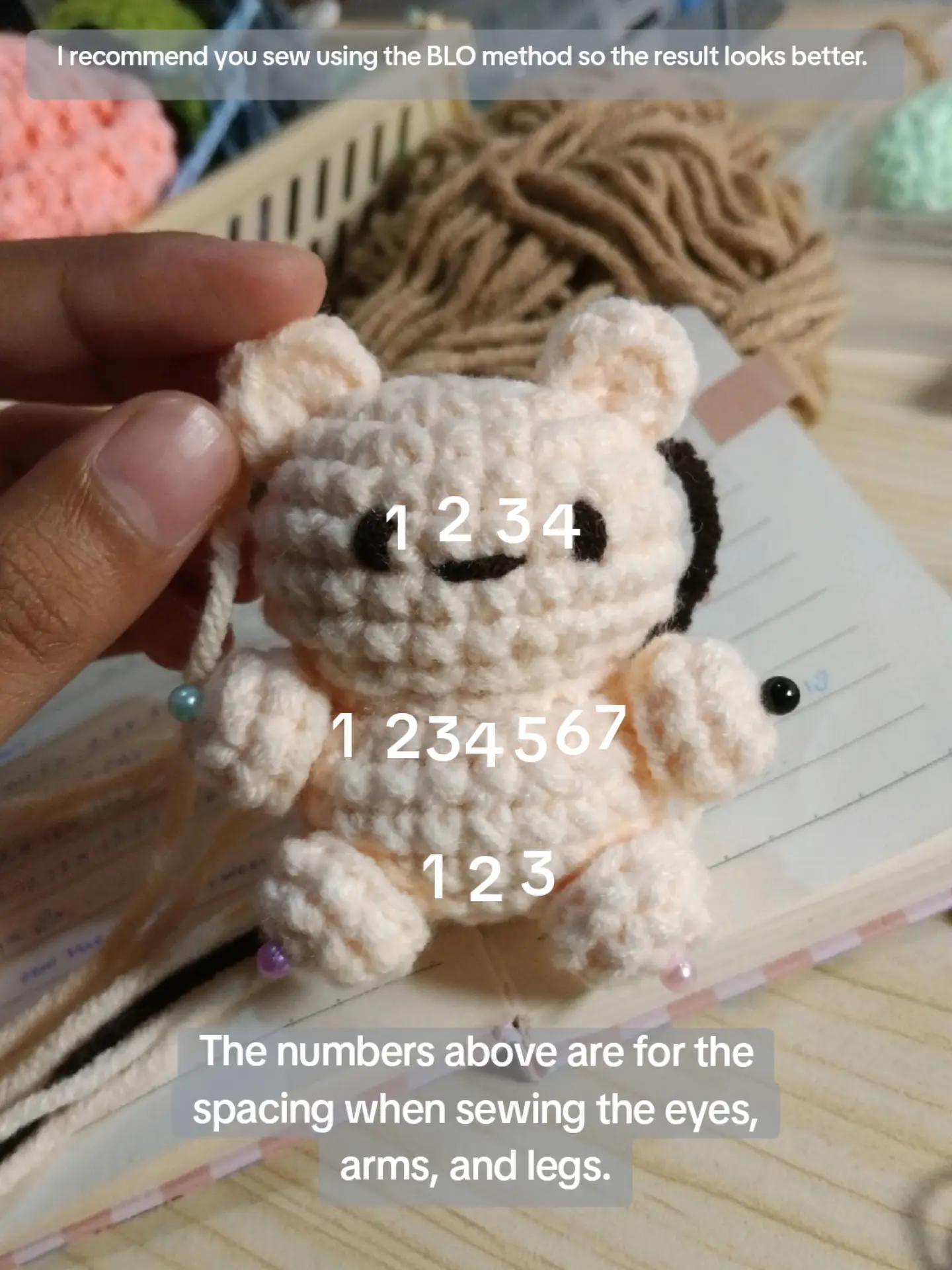Cute Crochet Bear Pattern Free Download for Beginners
