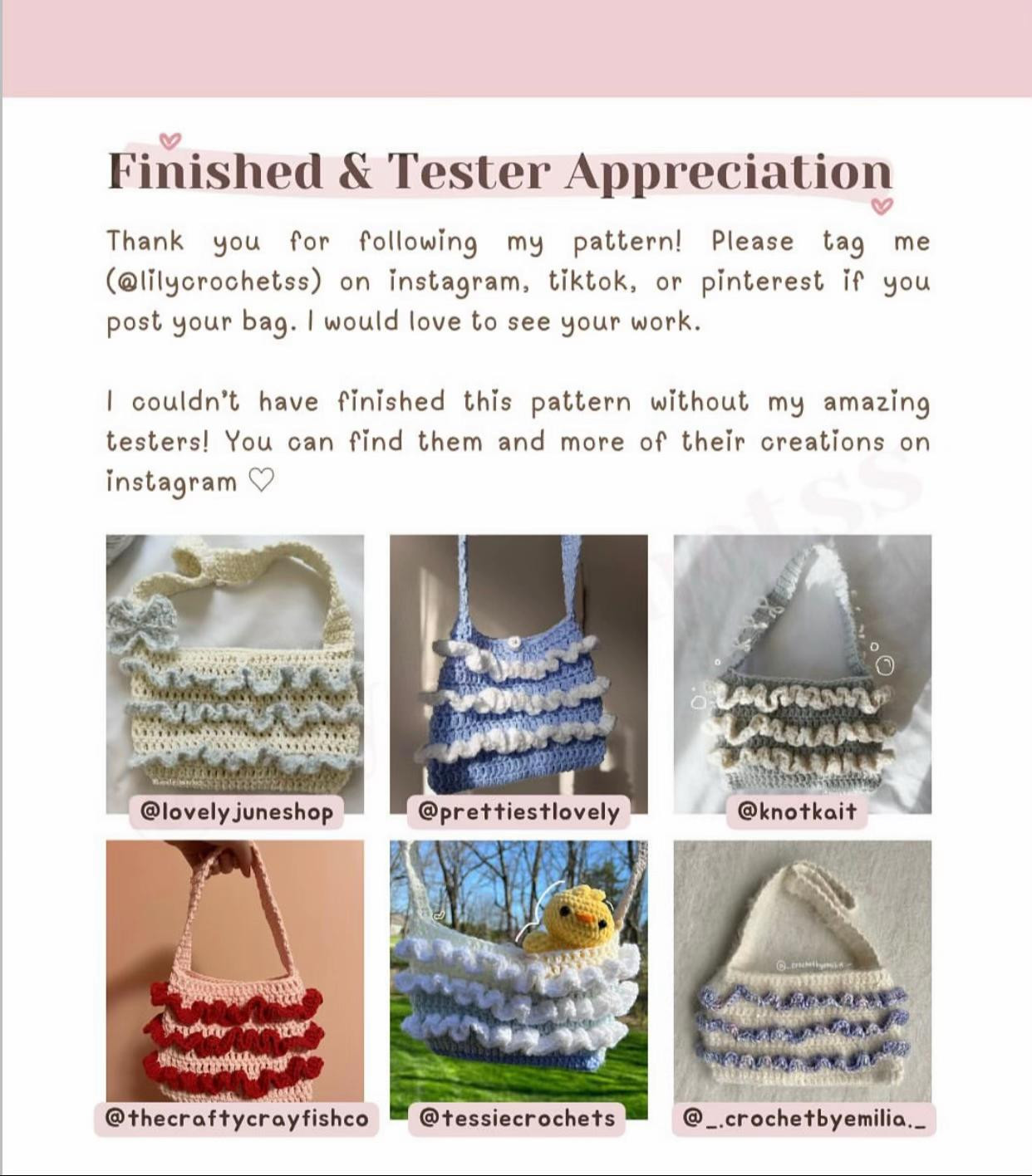 Cute Crochet Bib with Pink Ruffles Free Pattern