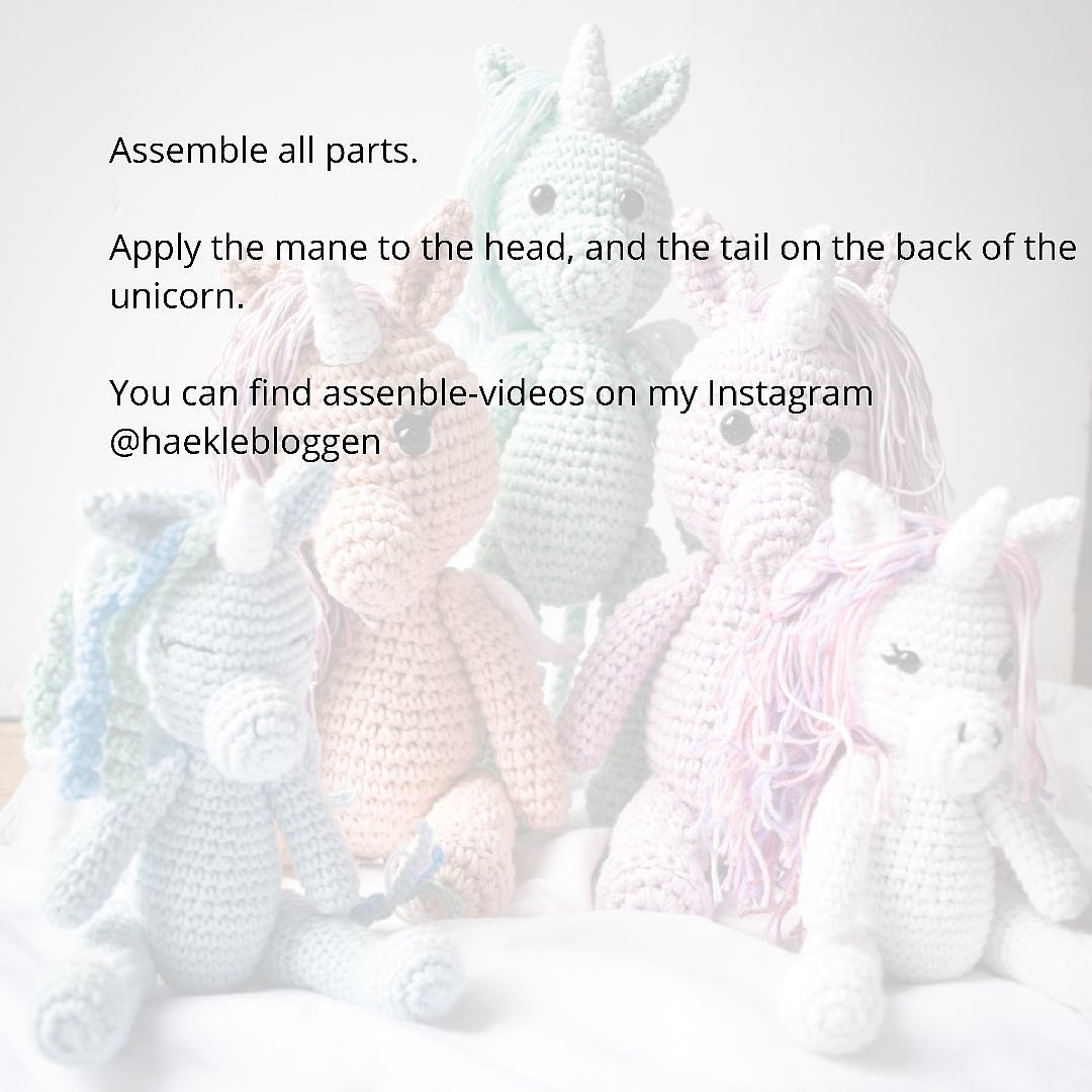 Cute Crochet Unicorns: Free Pattern Available Now