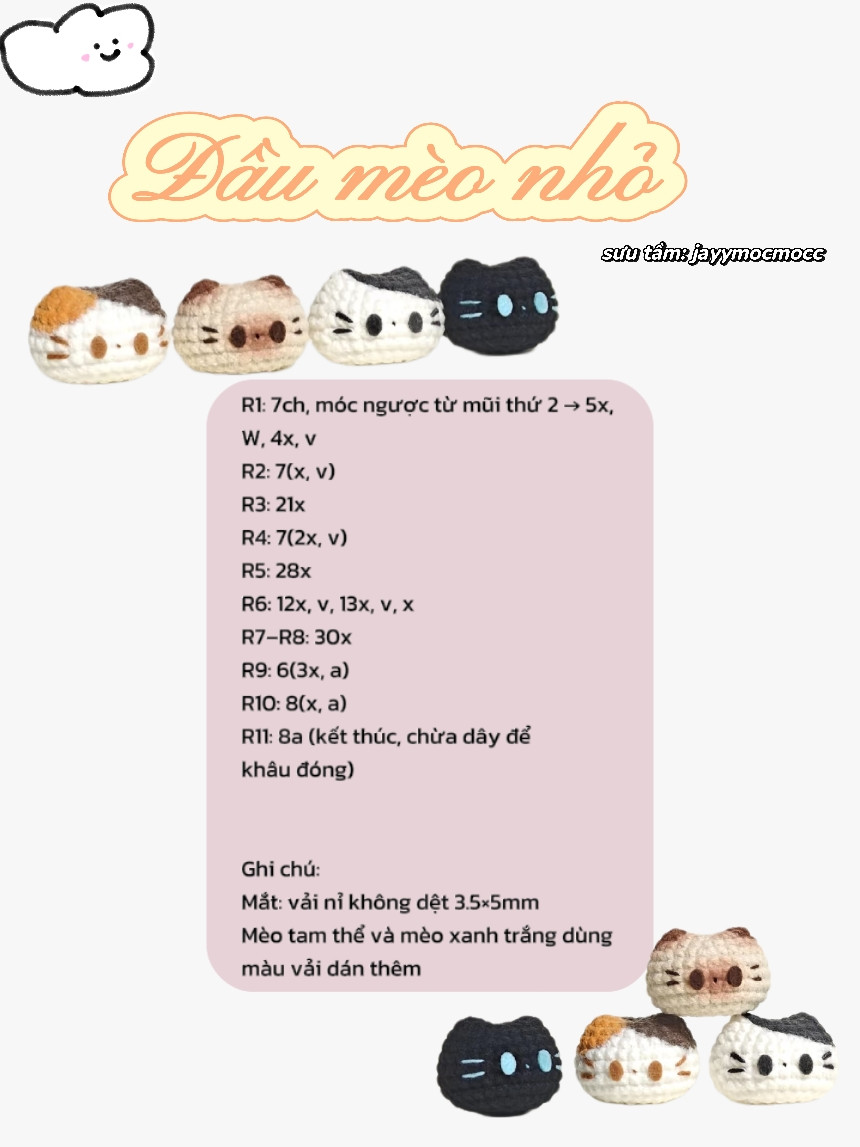 đầu mèo nhỏ