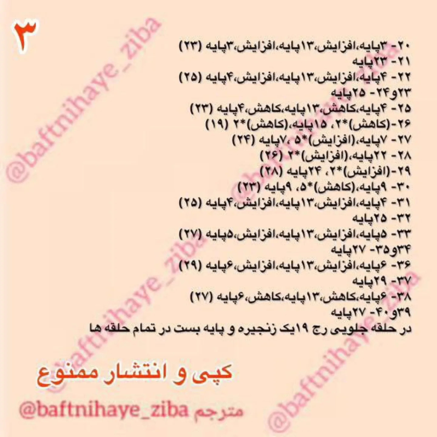 دستوربافت رایگان کلاه قرمزی