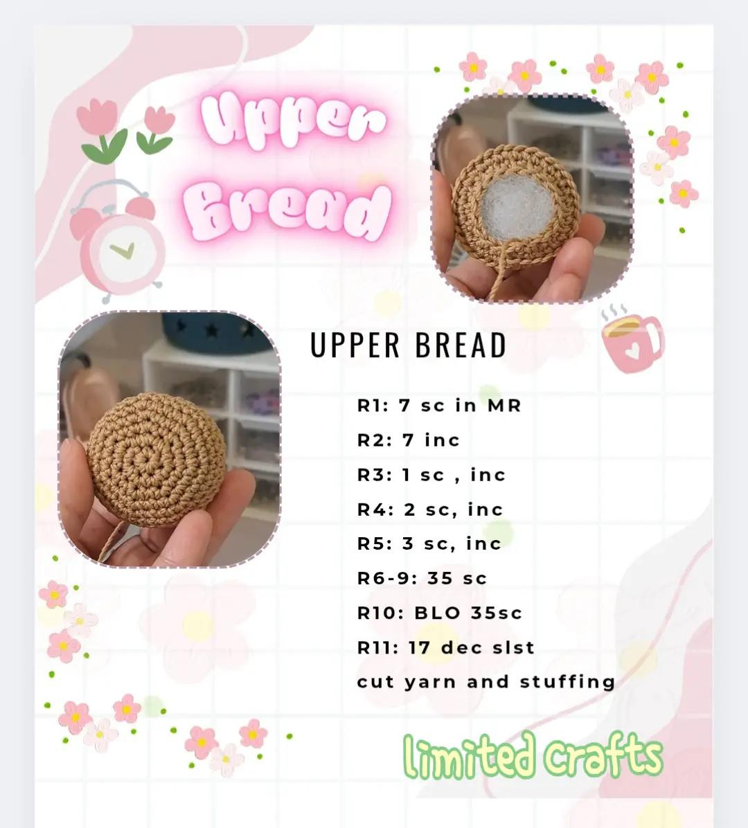 Easy Crochet Hamburger Pattern for Beginners