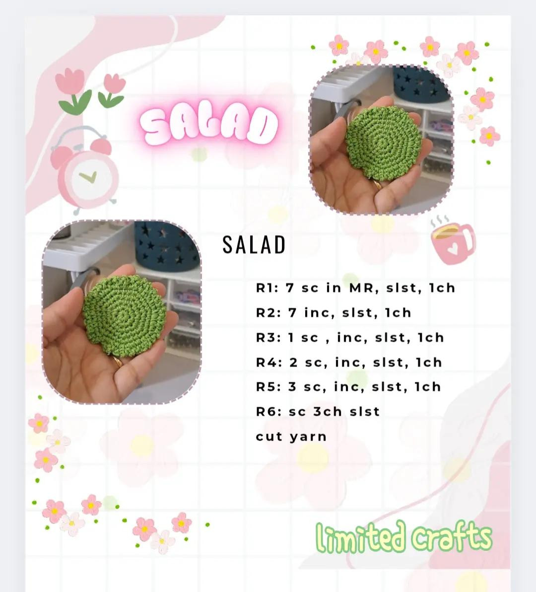 Easy Crochet Hamburger Pattern for Beginners