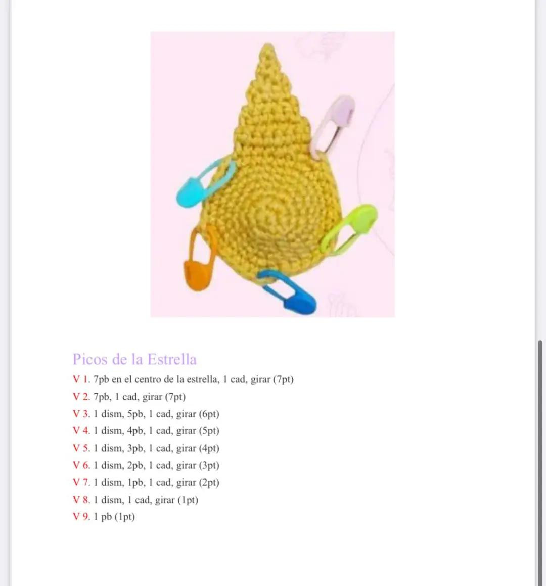 Estrella de Navidad a Crochet: Patrón Gratis en PDF