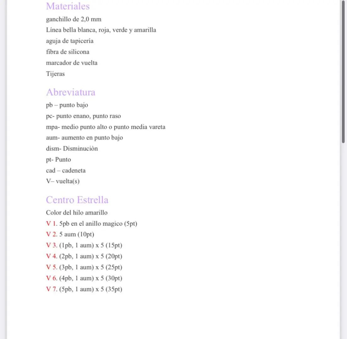Estrella de Navidad a Crochet: Patrón Gratis en PDF
