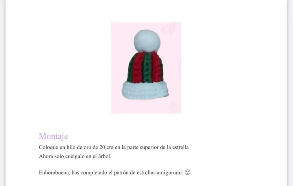 Estrella de Navidad a Crochet: Patrón Gratis en PDF